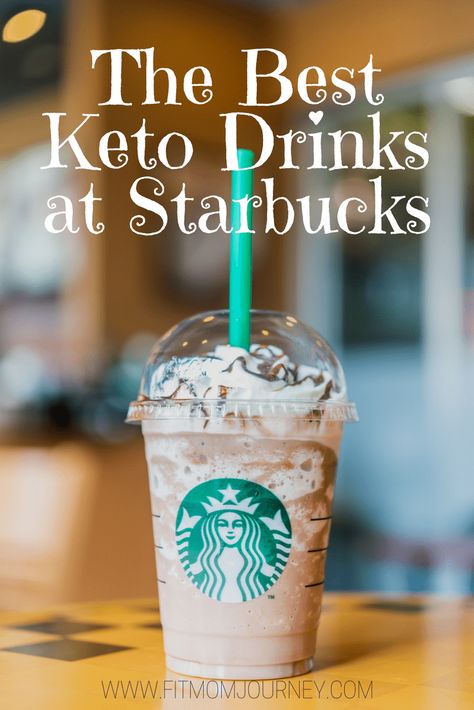 Best Keto Starbucks Drinks, Keto Starbucks Drinks, Keto Starbucks, Keto Lunches, Desayuno Keto, Keto Drinks, Bebidas Do Starbucks, Low Carb Drinks, Healthy Starbucks