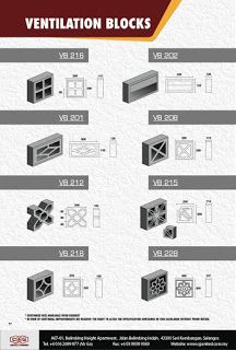 VENTILATION BLOCK SUPPLIER MALAYSIA - C & G UNITED TRADING: VENTILATION BLOCK MALAYSIA SUPPLIERS - C & G UNITED TRADING TEL : 016-2699 877 ( MR GO ) EMAIL : engtiong9336@gmail.com Ventilation Block Design, Passive Building, Concrete Septic Tank, Ventilation Block, Screen Partition, Bathroom Ventilation, Concrete Posts, Breeze Blocks, Ventilation Design