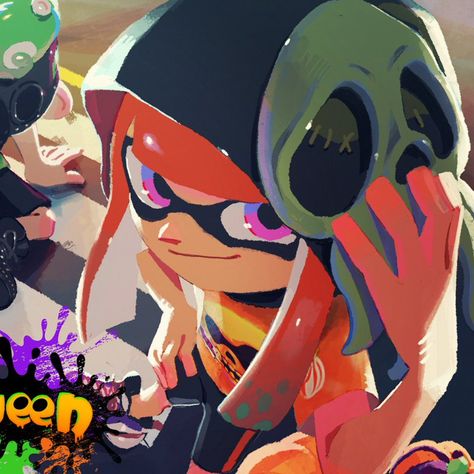 Splatoon Halloween Pfp, Splatoween Pfp, Splatoon Video, Splatoon Pfp, Croquis Drawing, Nintendo Splatoon, Splatoon 2 Art, Art Pinterest, Splatoon 3