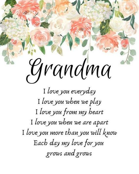 Happy Mothers Day Grandma, Happy Birthday Grandma Quotes, Poems For Your Mom, Grandparents Day Poem, Birthday Wishes For Grandma, Mothers Day Poem, Grandma Poem, Mothers Day Grandma, Grandma Birthday Card