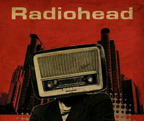 Radiohead poster Gig Posters, Radiohead, Letterpress, Music