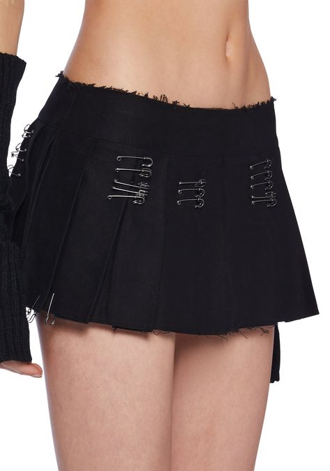 Goth Skirts, Mini Skirt Pattern, Mini Skirts Fashion, Current Mood Clothing, Punk Skirt, Social Norms, Distressed Skirt, Rule Breaker, Diy Skirt