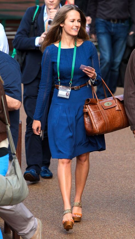 Kim Murray, Kim Sears, Idols Fashion, Mulberry Bayswater, Wimbledon Fashion, Mulberry Bag, Style Evolution, Office Chic, Andy Murray