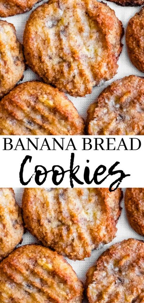 Banana Cookie, Banana Cookie Recipe, Banana Bread Cookies, Bread Cookies, Nutrition Food, Cooking Cookies, Banana Cookies, Healthy Treat, Vegan Healthy