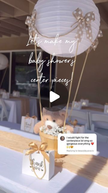 Judith Garcia on Instagram: "A little diy on my centerpieces. 😍 They were definitely all gone by the end of the night, I just kept one for my baby’s nursery. Loved the outcome! 🐻🩵
#diy #babyshower #centerpieces" Baby Shower Centerpieces For Girls Diy, Babyshower Centerpieces, Diy Babyshower, Diy Baby Shower Centerpieces, February 13, Baby Shower Centerpieces, Baby Shower Diy, Planning Ideas, Baby Ideas