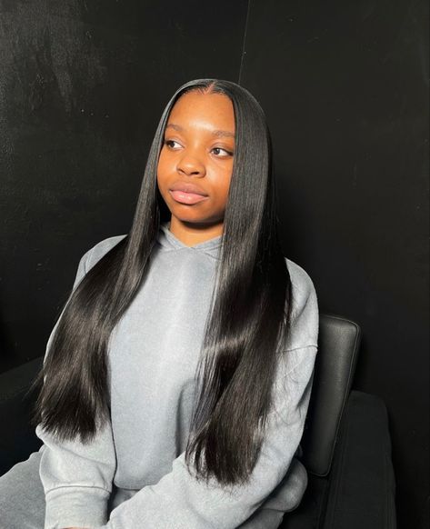 Sew In Straight Hair, Hair Plugs, Barbie Hairstyle, Camping Hair, Sew In Hairstyles, Black Ponytail Hairstyles, Quick Natural Hair Styles, Travel Hairstyles, Quick Weave Hairstyles