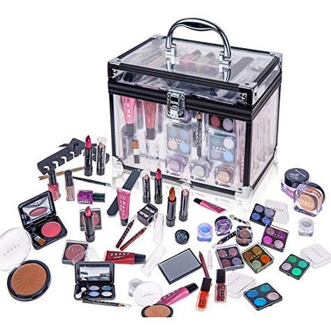 Koleksi Makeup, Make Up Kits, Makeup Storage Case, Cosmetic Gift Set, Professional Makeup Kit, Alat Makeup, Powder Nail Polish, Eye Palettes, Pedicure Manicure