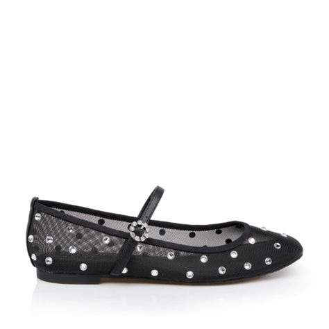 PRICES MAY VARY. Extra Padded for Comfort Jewel Badgley Mischka, Ballet Flat, Badgley Mischka, Black Mesh, Ballet Flats, Special Features, Sandals Heels, Ballet, For Free