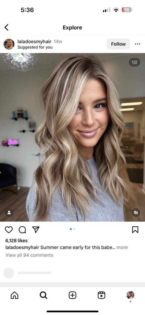 Fall Blonde Hair, Blonde Hair Inspiration, Blonde Hair Shades, Balayage Hair Blonde, Blonde Hair With Highlights, Hair Affair, Penteado Cabelo Curto, Long Blonde, Hair Color And Cut