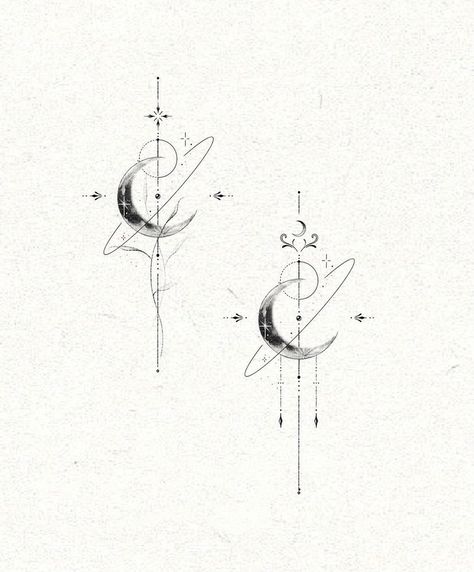 Inner Forearm Tattoo Minimalist, Look Within Tattoo, Simple Artistic Tattoos, Moon And Lightning Tattoo, Self Journey Tattoo, Flank Tattoos For Women, Protection Moon Tattoo, Glaxay Tattoos, Celestial Tattoo Ideas For Women