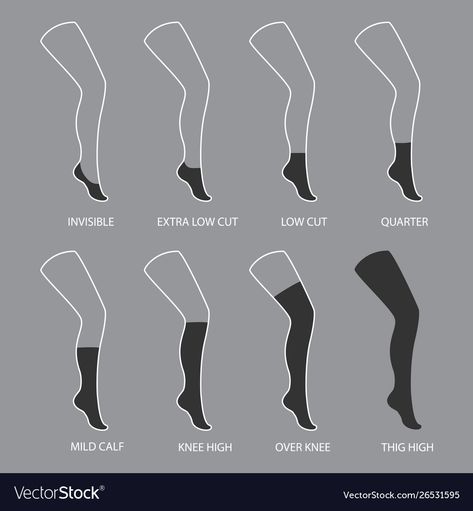 Name Of Clothes Types Of, Types Of Socks Names, Types Of Shorts Chart, Clothes Names In English, Types Of Dresses Chart, Style Names Types Of Fashion, Socks Types, Clothes Design Men, Outfit Names