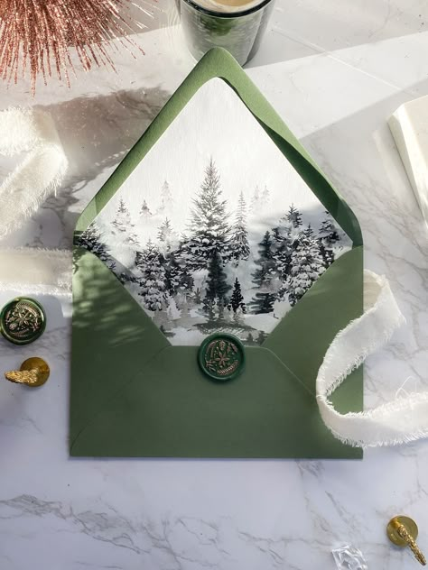 ---------- WHERE TO BUY ENVELOPES & PAPER & PUNCH ----------- Looking for envelopes? Look here! https://www.cardsandpockets.com?aff=346 Looking for nice paper? Look here! https://amzn.to/417rQxB Our Favorite Punch: https://amzn.to/41TvwD6 ------------------------------------------------------------------------- Our printable envelope liners are the perfect embellish to elevate your Christmas cards or Wedding Invites! PLUS they match our Printable Vellum Wraps for your Christmas cards or Winter W Wedding Invitations December, Vellum Christmas Cards, Small Winter Wedding Ideas, Christmas Wedding Invites, Winter Wedding Invites, December Wedding Ideas, December Weddings, Winter Wedding Aesthetic, Winter Themed Wedding