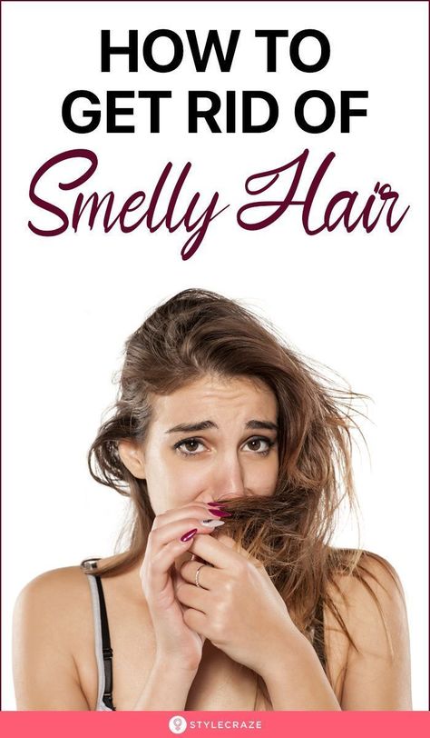 How To Get Rid Of Smelly Scalp And Hair : If you are among those who work out or sweat a lot in general, you will see things going haywire even sooner.What causes your scalp and hair to smell bad? How do you get rid of smelly hair without having to wash it daily? You will find the answers to all your questions and even more right here. #haircare #haircaretips #smellyhair #scalpcare Smelly Scalp, Smelly Hair, Hair Mistakes, Oily Scalp, Hair Breakage, Unwanted Hair, Promotes Hair Growth, Strong Hair, Hair Care Tips