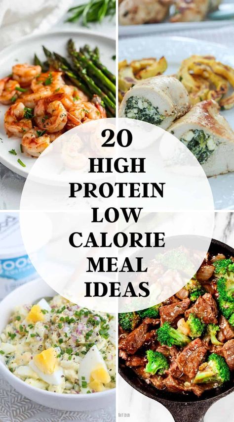 Discover 20 protein-rich, low-calorie meal ideas designed to elevate your nutrition game. Whether you prefer meat and fish dishes, plant-based lunches, or innovative breakfast options, these recipes are tailored to enhance protein intake for muscle growth and recovery while keeping calorie counts in check. Ideal for individuals aiming for weight management or a healthier lifestyle, these meals strike the perfect balance between nutritional value and delicious flavors. Lean Easy Dinners, Lean Protein Meals Clean Eating, Healthy Low Calorie Meal Prep Recipes, Easy Low Cal High Protein Lunches, Lean Dinner Recipes Clean Eating, Protein And Vegetable Meals Clean Eating, Protein Menu Ideas, Lean Meal Ideas, High Protein Dinner Low Calorie