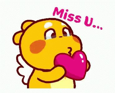 Miss You Love GIF - MissYou Love Heart - Discover & Share GIFs I Miss You Cute, Good Luck Gif, Miss You Images, Anime Kiss Gif, Missing You Love, Emoji Symbols, Quotes Gif, Cute Bear Drawings