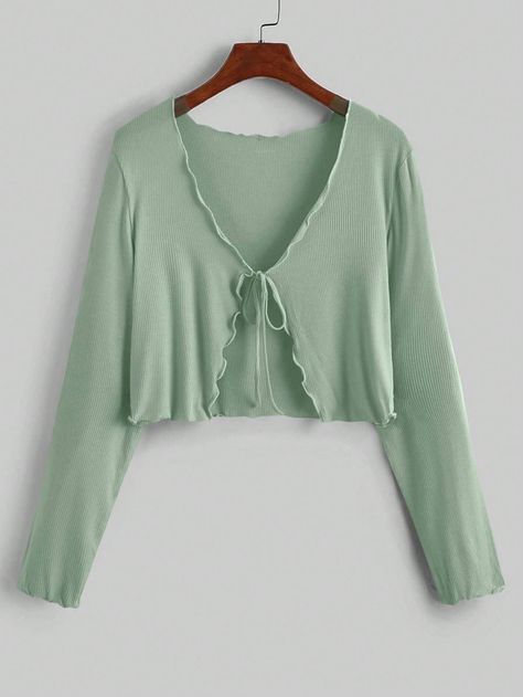 Mint Green Casual Collar Long Sleeve Fabric Plain  Embellished Slight Stretch Spring/Summer Women Plus Clothing Mint Green Outfits, Mint Outfit, Mint Shirt, Plus Size Clothing Stores, Plus Size Clothing Online, Green Long Sleeve Top, Affordable Plus Size Clothing, Cute Casual Dresses, Fashion Design Patterns