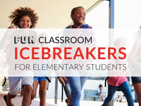 6 Fun Classroom Icebreakers for Elementary Students [Free Printables] Team Building Icebreakers, Classroom Icebreakers, Icebreakers For Kids, Cooperative Learning Groups, School Icebreakers, Leadership Activities, Team Building Games, Teacher Activities, Icebreaker Activities