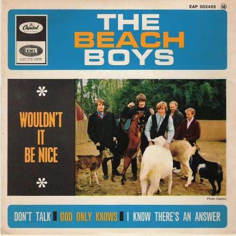 Beach Boys, The - Wouldn't It Be Nice (Vinyl) at Discogs Pet Sounds Beach Boys, Dennis Wilson, Wouldn't It Be Nice, 50 First Dates, Pet Sounds, Beach Boy, Beach Boys, Great Albums, Capitol Records