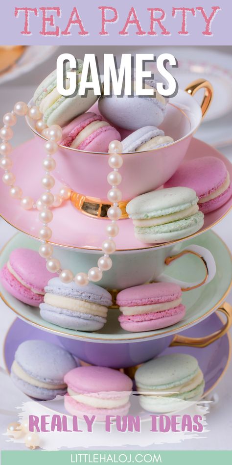 Kid Tea Party Ideas, Easy Tea Party Decor, Easy Tea Party Food, Tea Party Food Ideas For Adults, Yea Party Ideas, Fun Tea Party Games, Vintage Tea Party Ideas, Tea Party Ideas For Adults, Bridgeton Party