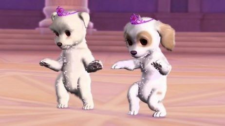 Barbie Dogs, Barbie And The Diamond Castle, Dogs Gif, Dancing Dogs, Engaging Content, Check It Out, The Year, Dancing, Castle