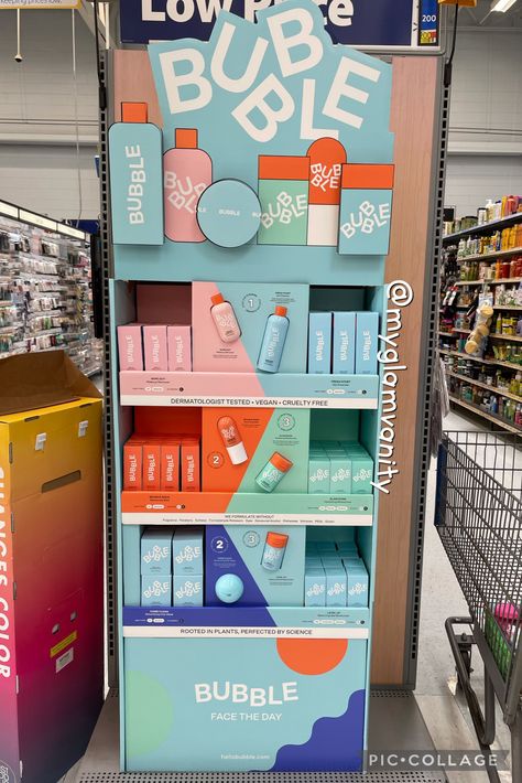 Bubble Skincare At Walmart, Things To Get At Walmart, Bubble Skincare Aesthetic, Bubbles Skincare, Skincare At Target, Walmart Skincare, Walmart Aesthetic, Colorful Skincare, Walmart Beauty