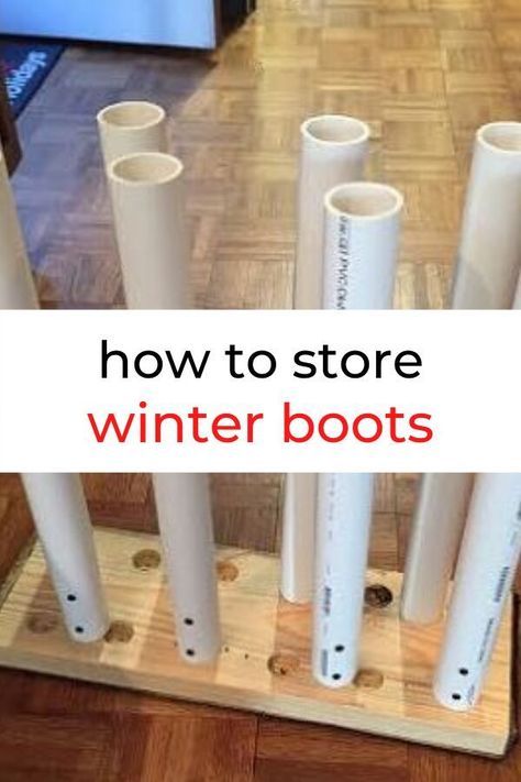 Diy Boot Storage, Boots Organization, Boot Storage Diy, Tall Boot Storage, Diy Window Trim, Faux Fireplace Mantels, Boot Organization, Boot Rack, Boot Storage