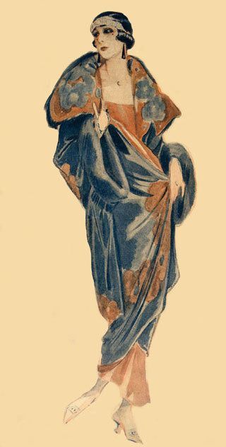 Art Nouveau Fashion Illustration, Art Nouveau Dresses, Medusa Outfit, 1923 Fashion, Bug Fashion, Art Nouveau Dress, Art Nouveau Fashion, 1920s Glamour, Sequin Art