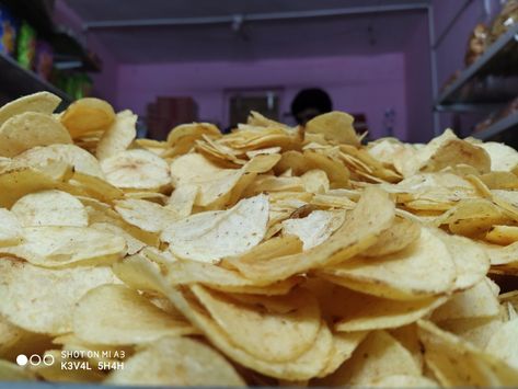 બટેટા વેફર | आलू वेफर Potato Wafers, Potato, Snack Recipes, Chips, Snacks