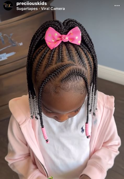 Braided Hairstyles For Two Year Old, Cute Little Baby Girl Hairstyles Black Braids Simple, Black Girls Hairstyles Braids Kids Easy, Lemonade Braids Little Kids, Picture Day Hairstyles Black Kids, Half Up Half Down Braids For Kids, Toddler Girls Braided Hairstyles, Toddler Braided Hairstyles Girl Black, Braid Hairstyles For Toddler Girls Black