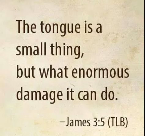 Tongue is dangerous Woord Van God, The Tongue, Scripture Quotes, Verse Quotes, Quotes About Strength, Bible Verses Quotes, Powerful Words, Bible Scriptures, Faith Quotes