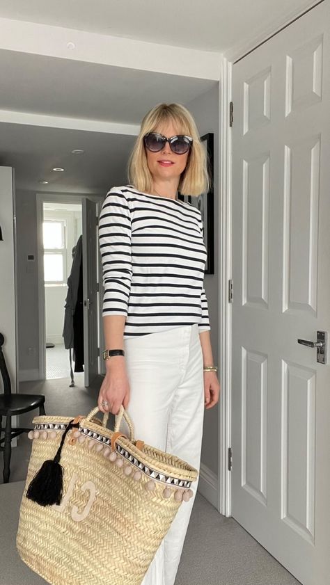 Holiday Weekend, Fashion Spring, Here Comes, Parisian Style, Spring Summer Fashion, Fashion Inspiration, White Jeans, Spring Fashion, What To Wear