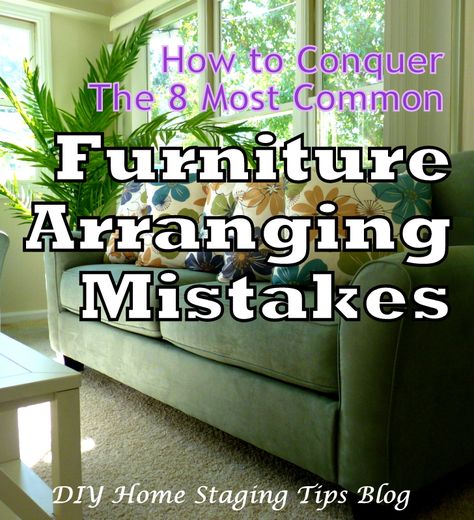 It's easy to make rooms look better and function like they are supposed to once you know the simple rules of effective furniture arranging. How To Stage A Living Room, Mismatched Furniture Living Room, Fireplace Furniture Arrangement, How To Arrange Furniture, Wall Arrangements, Arranging Furniture, Arrange Furniture, Cheap Living Room Sets, House Staging