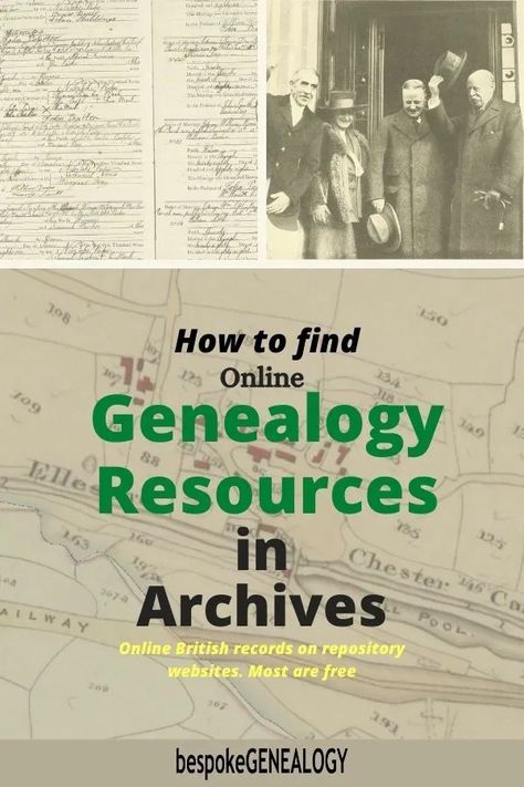 How to find Online Genealogy Resources in Archives - Bespoke Genealogy Family History Organization, Genealogy Ideas, Genealogy Organization, University Of Sussex, Irish Genealogy, Genealogy Help, Family Tree Research, Ancestry Family Tree, Family Tree Project