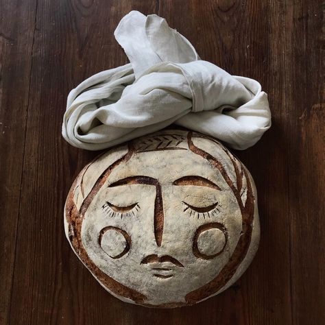 The edible art of sourdough faces – in pictures Sandwich Bread Scoring, Sourdough Bread Score, Sourdough Patterns, Sourdough Bread Scoring Patterns, Score Sourdough Bread, Sourdough Scoring Patterns, Sourdough Bread Scoring, Sourdough Designs, Bread Scoring Patterns