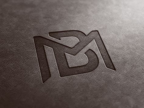 BM Monogram Leather Look mb simple m b letters merge modern leather monogram logo bm Bm Logo Design Letter, Bm Logo Design, Bm Monogram, Wb Logo, Abi Logo, Bm Logo, Mb Logo, Gold Logo Design, Initials Logo Design