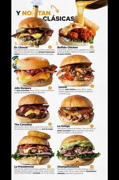 vPopular American Foods That Are Served Differently Everywhere Else Bar Food Ideas Restaurant, American Foods, Culinary Cooking, Bistro Food, Fast Food Menu, Chase Hudson, Burger Restaurant, American Dishes, Food Menu Design