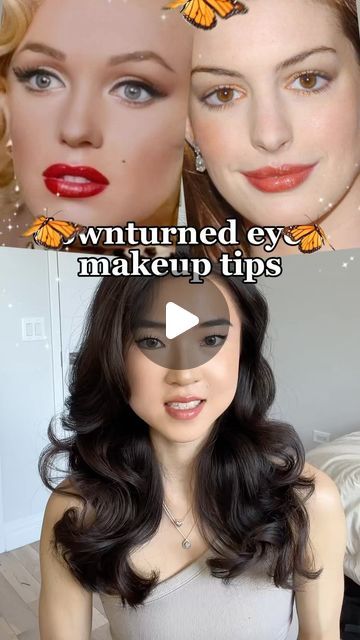 Julianna Lee | Downturned eyes makeup tips ✨🤍
•
•
•
•
•
•
#style #fashion #getreadywithme #grwm #getdressedwithme #buildanoutfit #fashiontrends... | Instagram Eye Makeup For Downturned Eyes, Downturned Eyes Makeup, Downturned Eye Makeup, Parisian Makeup Look, Parisian Makeup, Makeup For Downturned Eyes, Downturned Eyes, Makeup Help, Eyes Makeup