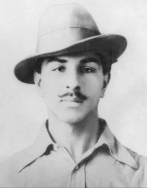 Picture of Indian revolutionary Bhagat Singh Fighter Sketch, Freedom Fighter Bhagat Singh, Bhagat Singh Quotes, Freedom Fighters Of India, Indian Freedom Fighters, Bhagat Singh, Freedom Fighter, India Independence, Hunger Strike