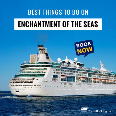 Looking for a sun-drenched weekend getaway with a diverse range of attractions? Check out the top things to do on Enchantment of the Seas. Royal Caribbean Enchantment Of The Seas, Enchantment Of The Seas Royal Caribbean, Royal Carribean Cruise, Enchantment Of The Seas, Carribean Cruise, Honeymoon Tips, Royal Caribbean Cruise, Pamper Yourself, Cruise Tips