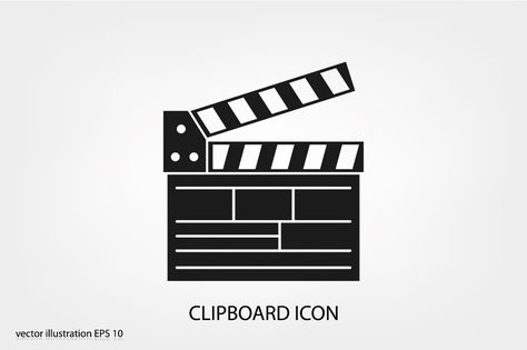 CLIPBOARD ICON , #SPONSORED, #video#studio#clapperboard#cinema #Ad Bracelet Tattoo For Man, Theatre Illustration, Camera Clip Art, Wallpaper Iphone Quotes Backgrounds, Initials Logo Design, Blank Sign, Film Icon, Invitation Mockup, New Business Ideas