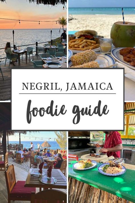 Best Restaurants Negril, Jamaica: Food Guide Negril Jamaica Food, Things To Do In Negril Jamaica, Food In Jamaica, Negril Jamaica Things To Do In, Jamaica Trips, Jamaican Honeymoon, Negril Jamaica Vacation, Couples Negril Jamaica, Jamaica Holiday