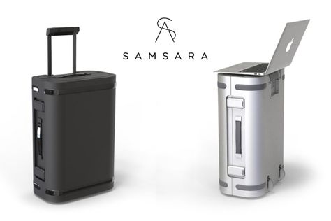 Smart Suitcase, Luxury Suitcase, Luggage Design, Types Of Handbags, Travel Smart, Suitcase Storage, Luxury Luggage, New Technology Gadgets, Best Carry On Luggage