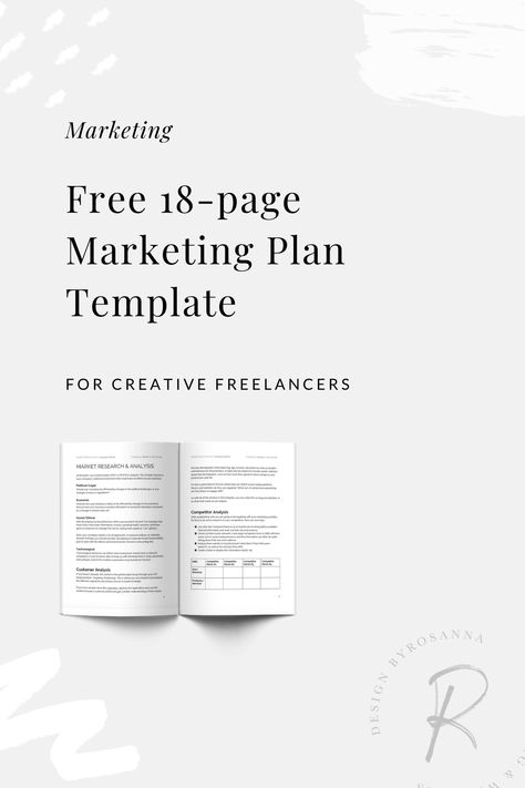 This 18-page template is bursting with detailed guidelines on how to  fill in each section. From the Market Research and Objectives, to the  Strategy, Budget and Measurement,  and detailed sub-sections in between#marketingplan #marketingtips #freelancetips #freelancehacks Marketing Strategy Plan, Marketing Strategy Template, Marketing Plan Template, Network Marketing Tips, Digital Marketing Plan, Business Marketing Plan, Data Management, Marketing Budget, Digital Marketing Business