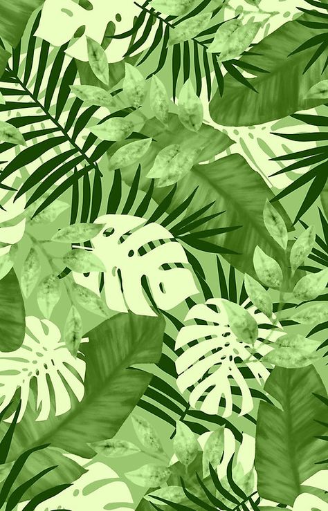 Green Tropical Leaves Pattern Tropical Leaves Background, Tropical Leaves Wallpaper, Plants Pattern, Hawaiian Party Decorations, Palm Trees Painting, Tropical Background, Tropical Leaves Pattern, Plant Background, Tropical Wallpaper