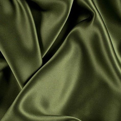 One Of The Best Fall Colors 🫒🍃 - Ree JustRee Angelique Satin Colors, Charmeuse Fabric, Fav Color, Silk Wallpaper, Silk Satin Fabric, Club Color, Mood Fabrics, Classy Aesthetic, Satin Color