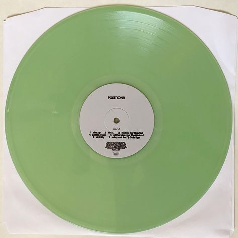 Vinyl Records Aesthetic Vintage, Vinyl Records Aesthetic, Green Vinyl Record, Green Record, Records Aesthetic, Green Vinyl, Cd Art, Phone Inspiration, Vinyl Cd