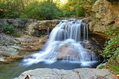 Saint Mary's Wilderness is one of Virginia's largest designated wilderness areas and is an old iron ore mining area. Marymere Falls Washington, Marymere Falls, Mel Monroe Virgin River, Virginia Waterfalls, West Virginia Waterfalls, Charleston Travel, Georgia Travel, Saint Marys, Dc Travel