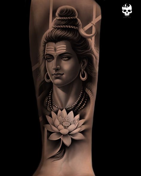 I bow to lord shiva ✨ the universe bows to lord shiva 🙏🏼 Design up for grab and I will be posting designs that I would like to add em to my portfolio; Interested people can DM for the pricing information 🔥📞 📍 Skullz Tattooz; Himayatnagar ☎️ #9533220311 #tattoo #tattoodesign #tattooed #shivatattoo #lordshiva #lordshivatattoo #sandyskullz #skullz_tattooz #tattoodesigns #tattooideas #tattoodiscount #tattoooffer #tattoosinhyderabad Shiva Angry Tattoo, Damarukam Tattoo, Dark Skin Tattoo Men, Shiv Ji Tattoo, Karan Tattoo, Rudraksh Tattoo, Mahadev Tattoo Designs, Lord Shiva Tattoo Design, Shiva Design