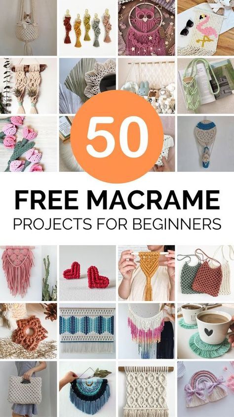 Macrame Wall Hangings Easy, Macrame Wall Art Patterns Free, Macrame Projects Free Pattern Tutorials, Small Macrame Patterns Free, Macrame With Rings Diy, Small Macrame Projects Ideas, Macrame Rv Decor, First Macrame Project, Macrame Free Tutorials