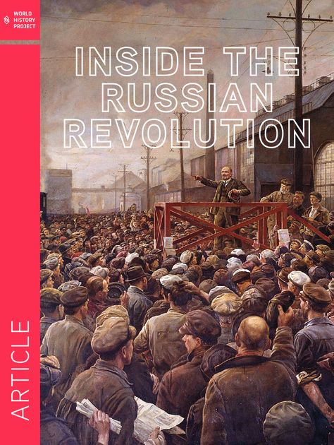 The Russian Revolution in 1917 not only transformed Russia; it set the stage for a changing world over the next 100 years. Share this free article with your world history students to give them a better sense of why one revolution, one place, and one year was so monumentally transformative. World History Projects, High School World History, Russian Revolution 1917, The Power Of One, World History Lessons, History Project, Russian Revolution, Ap World History, Romanov Dynasty